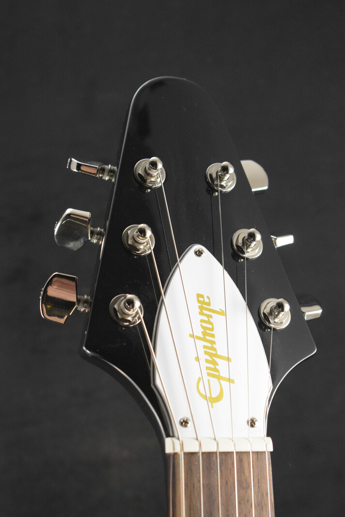 Epiphone Kirk Hammett 1979 Flying V Ebony - Fuller's Guitar Epiphone Kirk Hammett 1979 Flying V Ebony - Fuller's Guitar