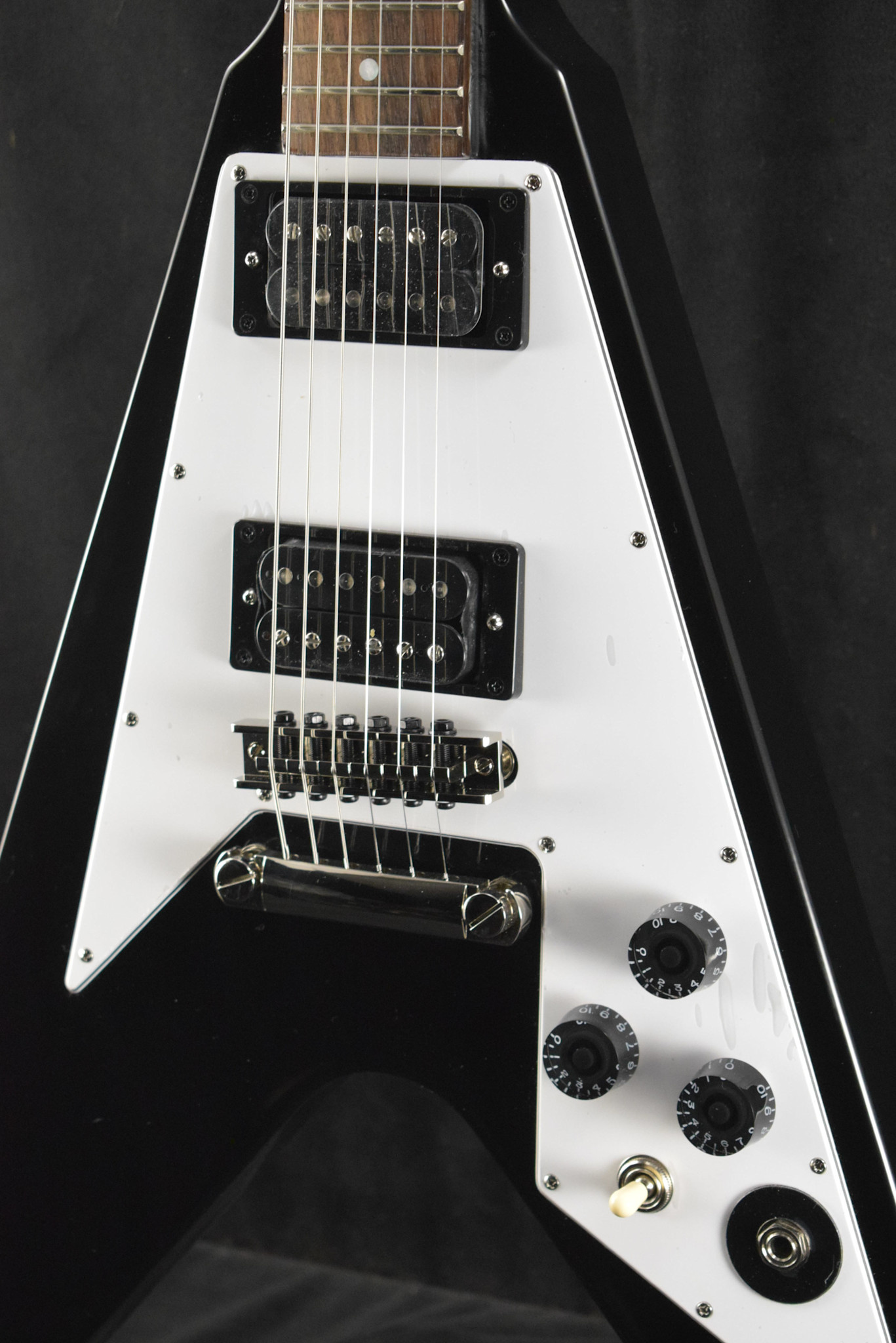 Epiphone Epiphone Kirk Hammett 1979 Flying V Ebony