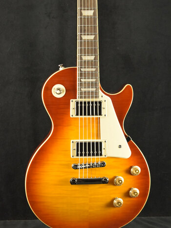 Epiphone Epiphone Les Paul Standard 50s Figured Top Washed Cherry Sunburst w/Gig Bag