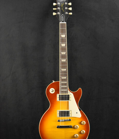 Epiphone Les Paul Standard 50s Figured Seafoam Green w/Gig