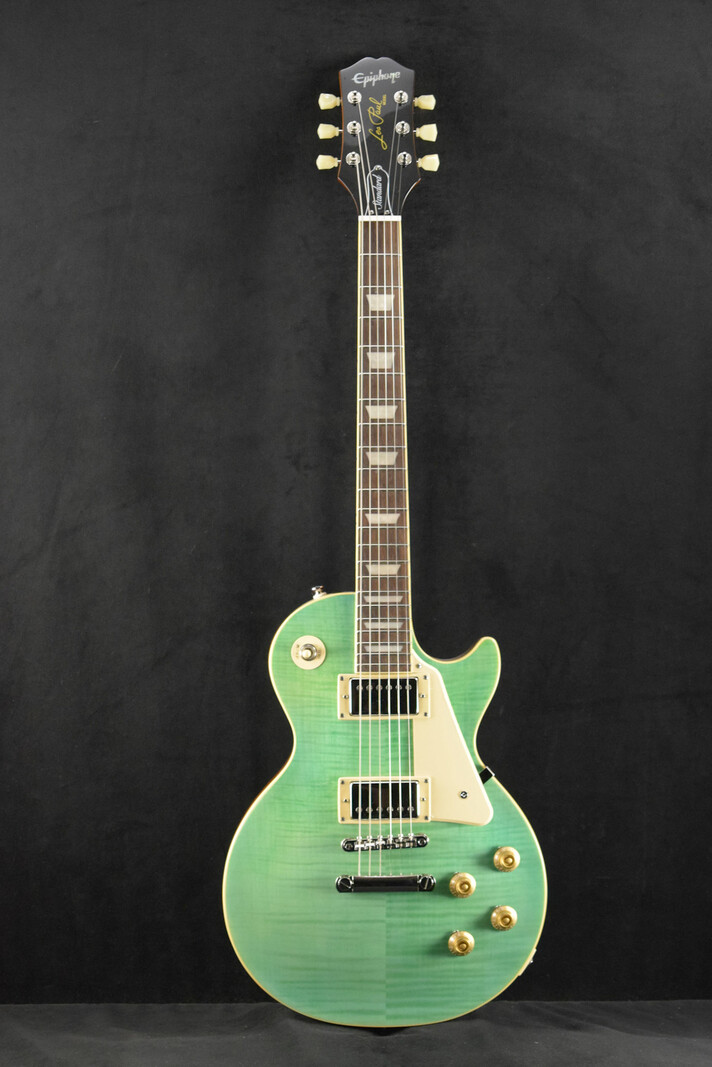 Epiphone Epiphone Les Paul Standard 50s Figured Seafoam Green w/Gig Bag
