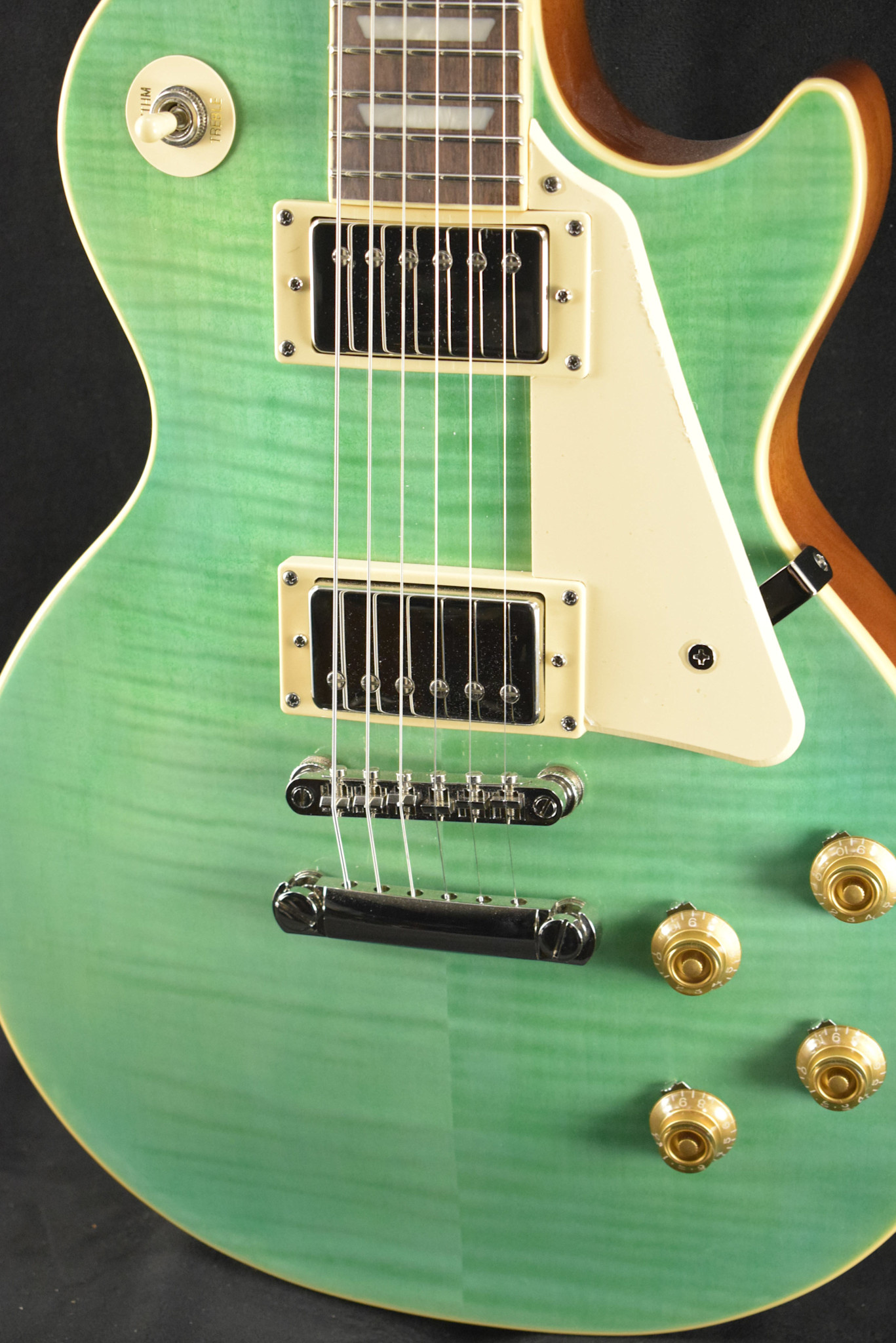 Epiphone Epiphone Les Paul Standard 50s Figured Seafoam Green w/Gig Bag