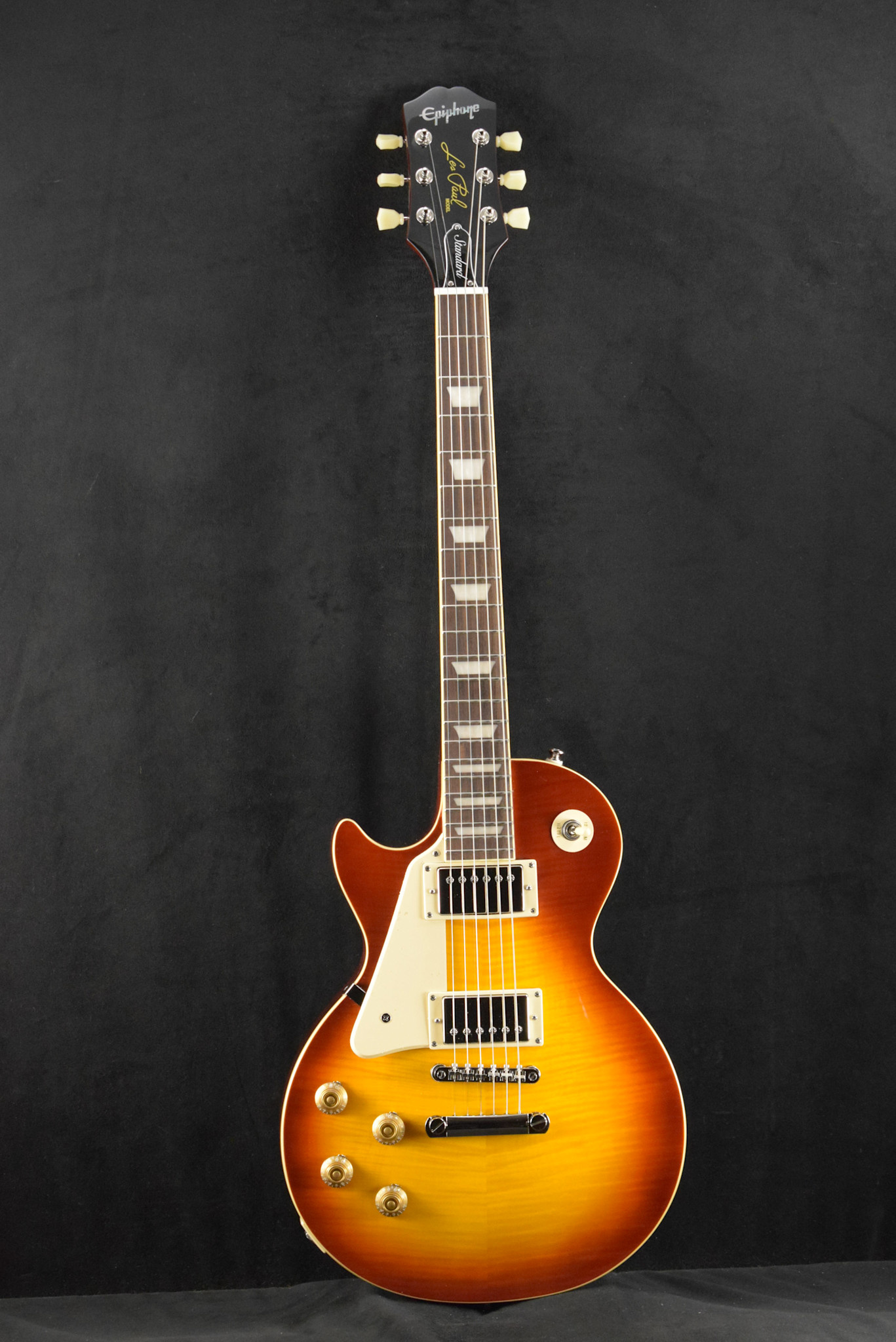 Epiphone Epiphone Les Paul Standard 50s Figured Left Handed Washed Cherry