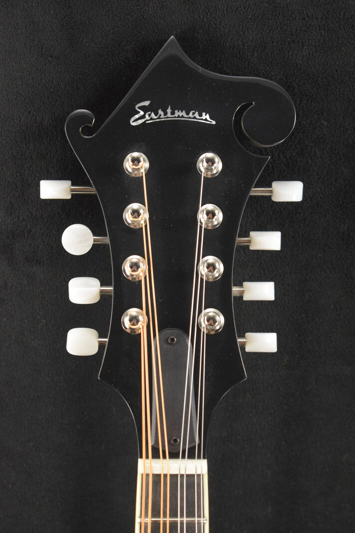 Eastman Eastman MD415-BK F-Style F-Hole Mandolin Black Top