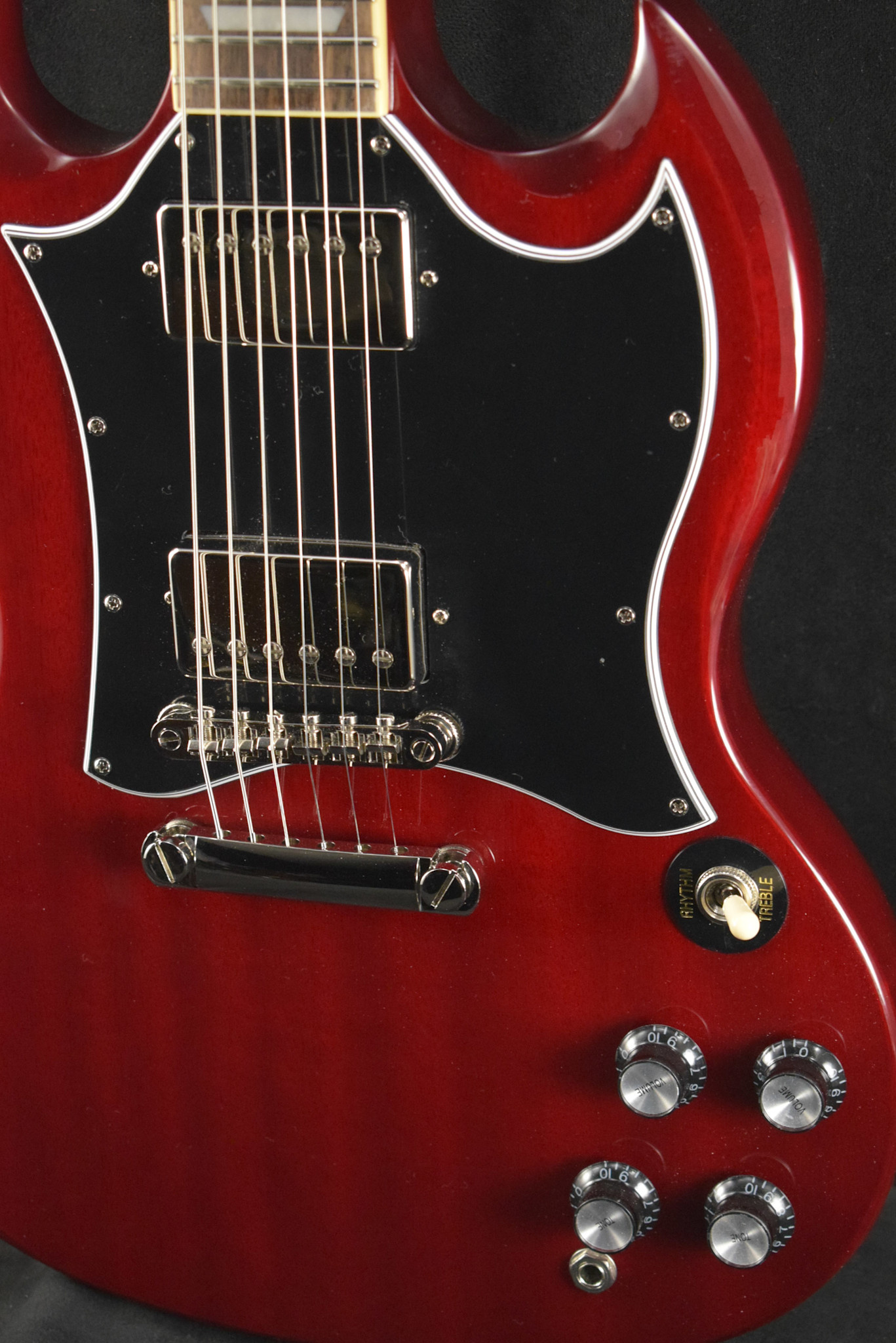 スキー cherry Epiphone SG Standard Cherry w/Gig Bag - Fuller's Guitar