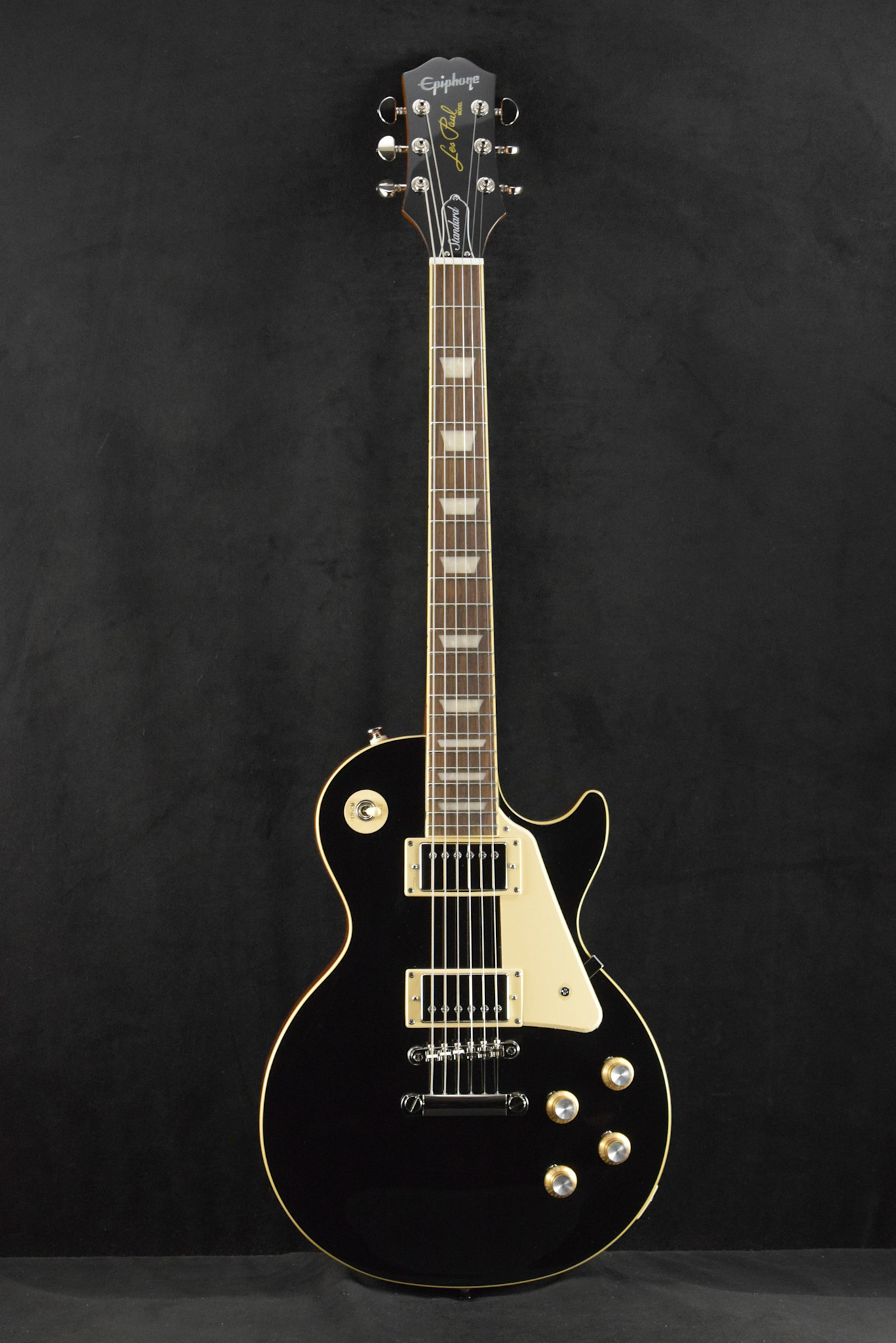Epiphone Les Paul Standard 60s Ebony w/Gig Bag - Fuller's Guitar Epiphone Les Paul Standard 60s Ebony w/Gig Bag - Fuller's Guitar