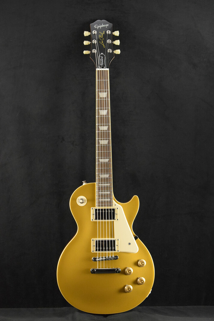 Epiphone Epiphone Les Paul Standard 50s Plain Top Goldtop w/Gig Bag