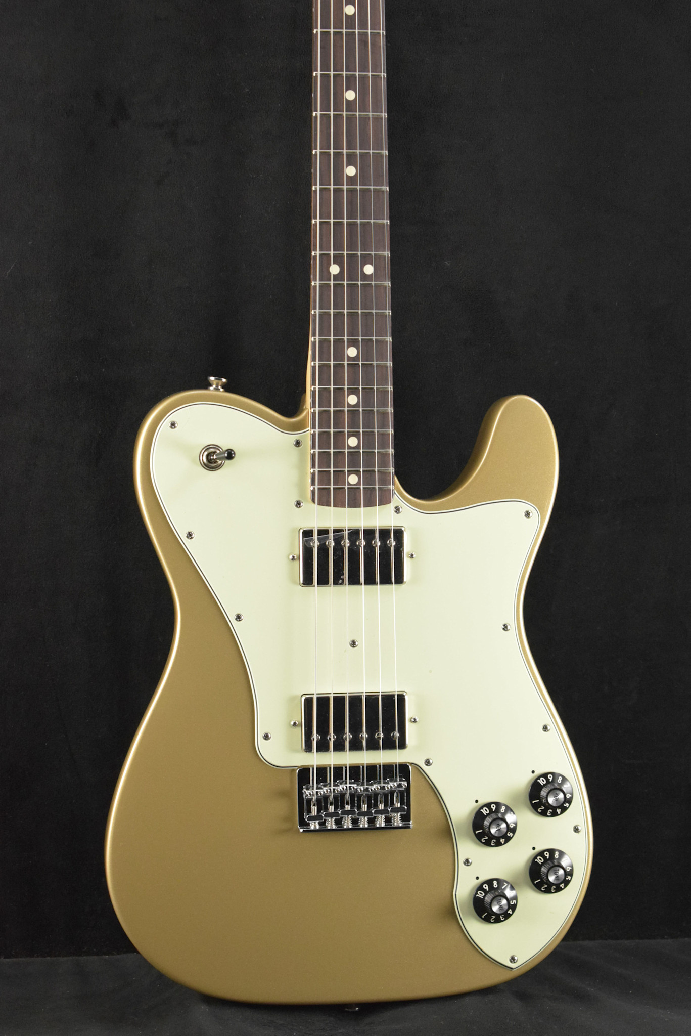 Fender Fender Chris Shiflett Telecaster Deluxe Shoreline Gold