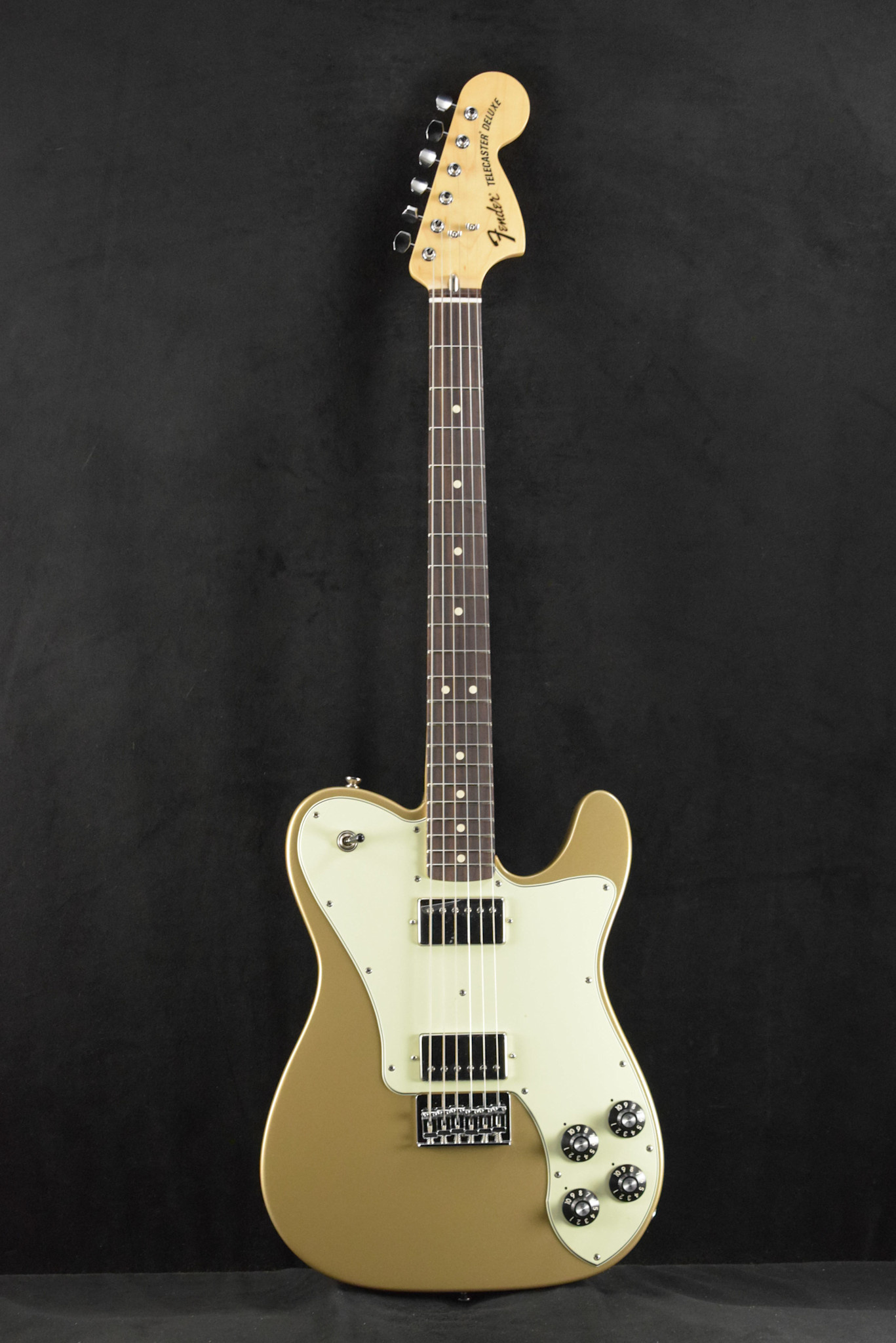 Fender Fender Chris Shiflett Telecaster Deluxe Shoreline Gold