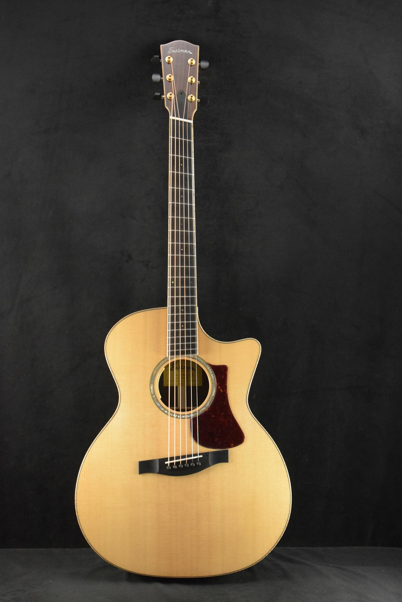 Eastman Eastman AC822CE-FF Fan Fret Acoustic Electric Grand Auditorium Natural Truetone Gloss