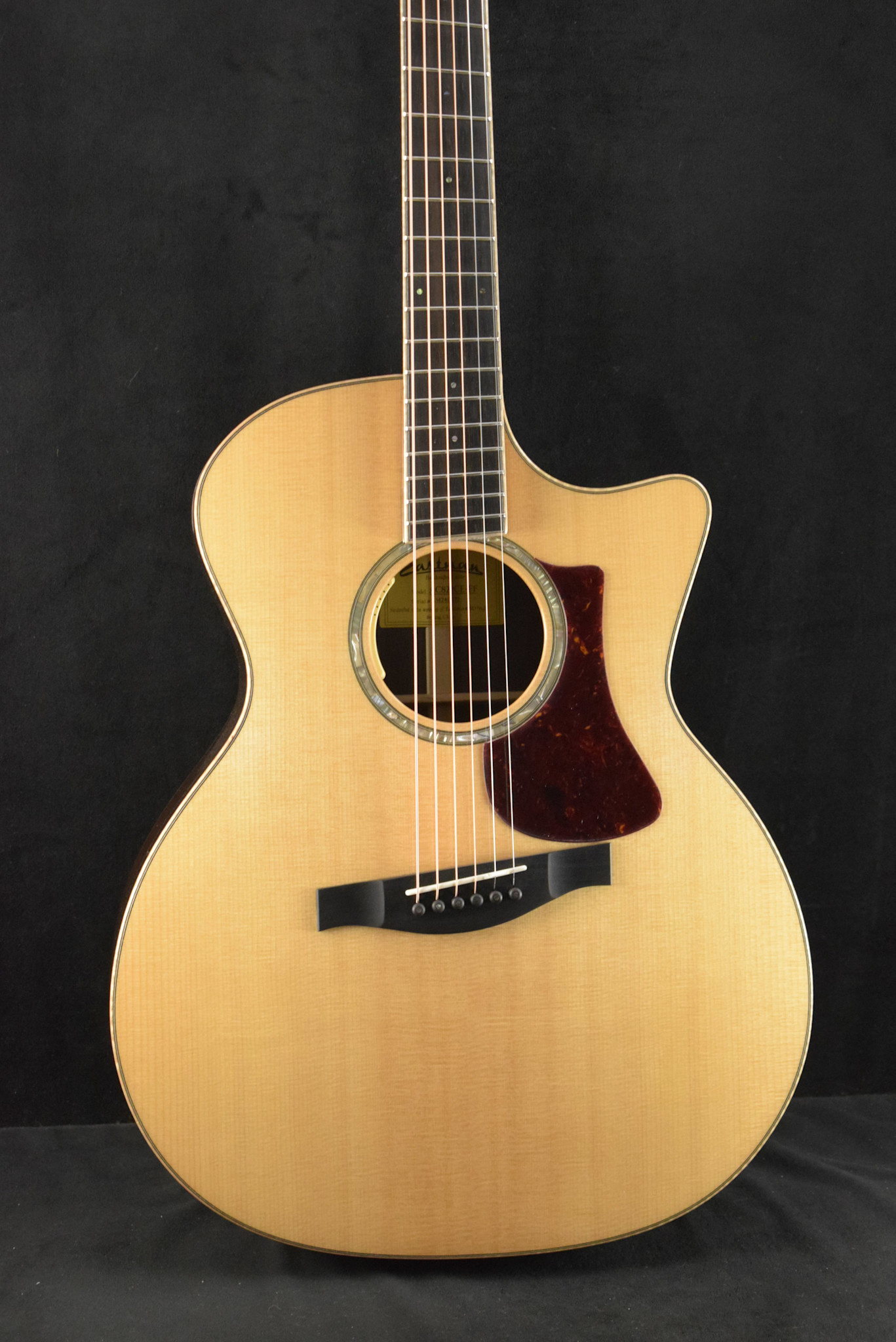 Eastman Eastman AC822CE-FF Fan Fret Acoustic Electric Grand Auditorium Natural Truetone Gloss