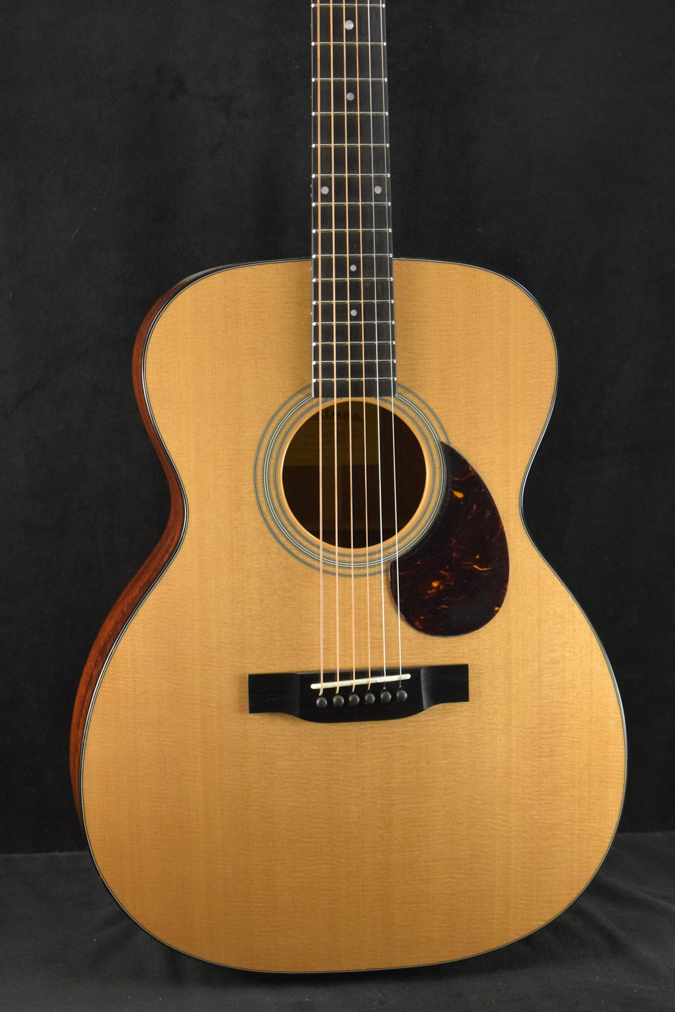 Eastman Eastman E6OM-TC Thermo-Cured Sitka Spruce Top Orchestra Model Natural Truetone Gloss