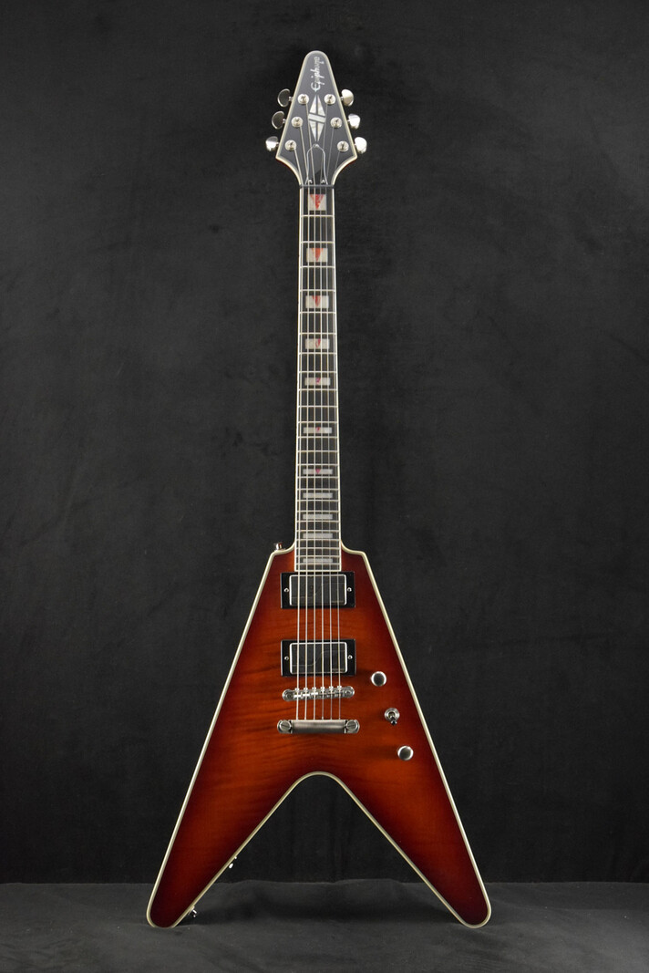 Epiphone Epiphone Flying V Prophecy Yellow Tiger Aged Gloss w/Gig Bag
