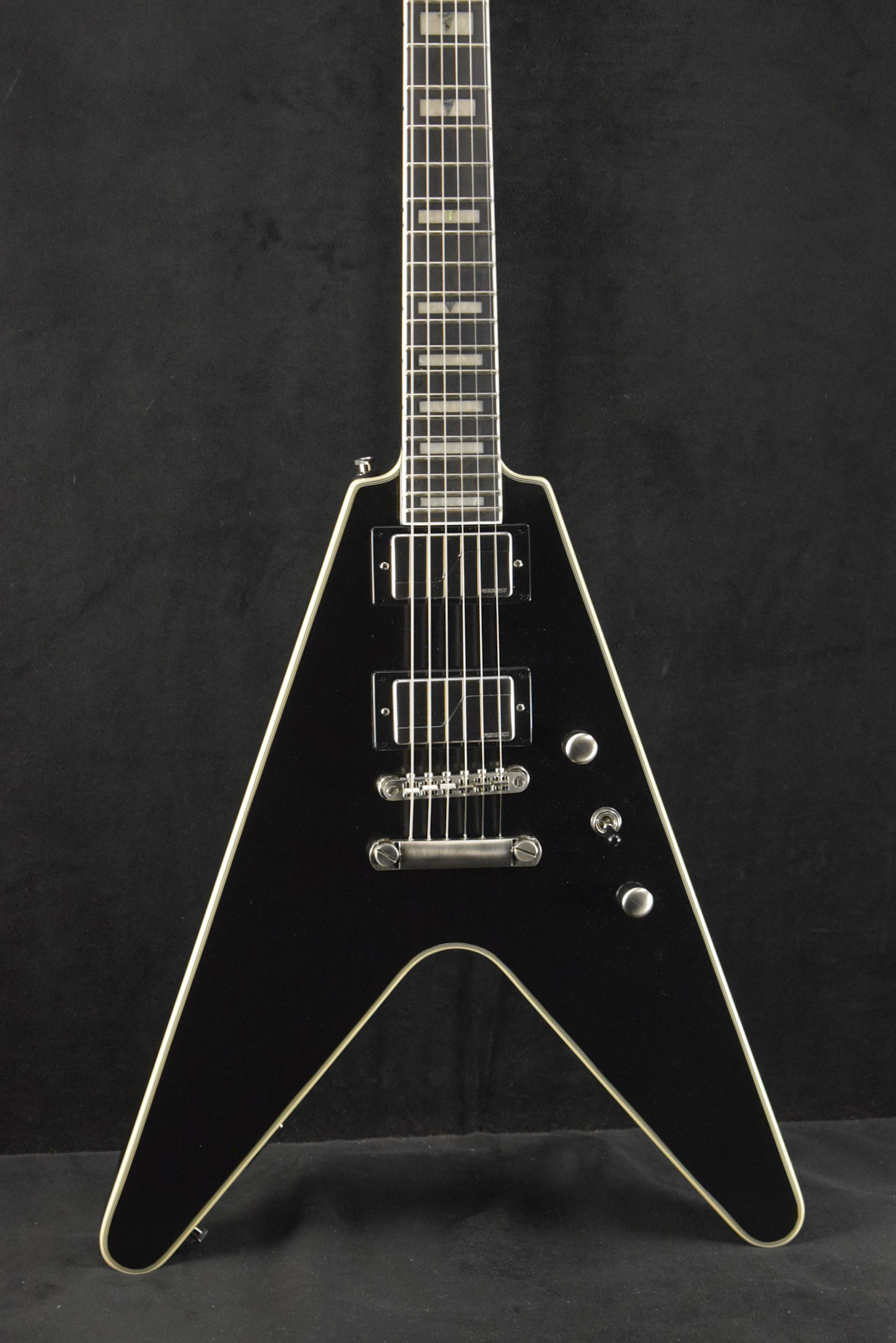 Epiphone Epiphone Flying V Prophecy Black Aged Gloss w/Gig Bag