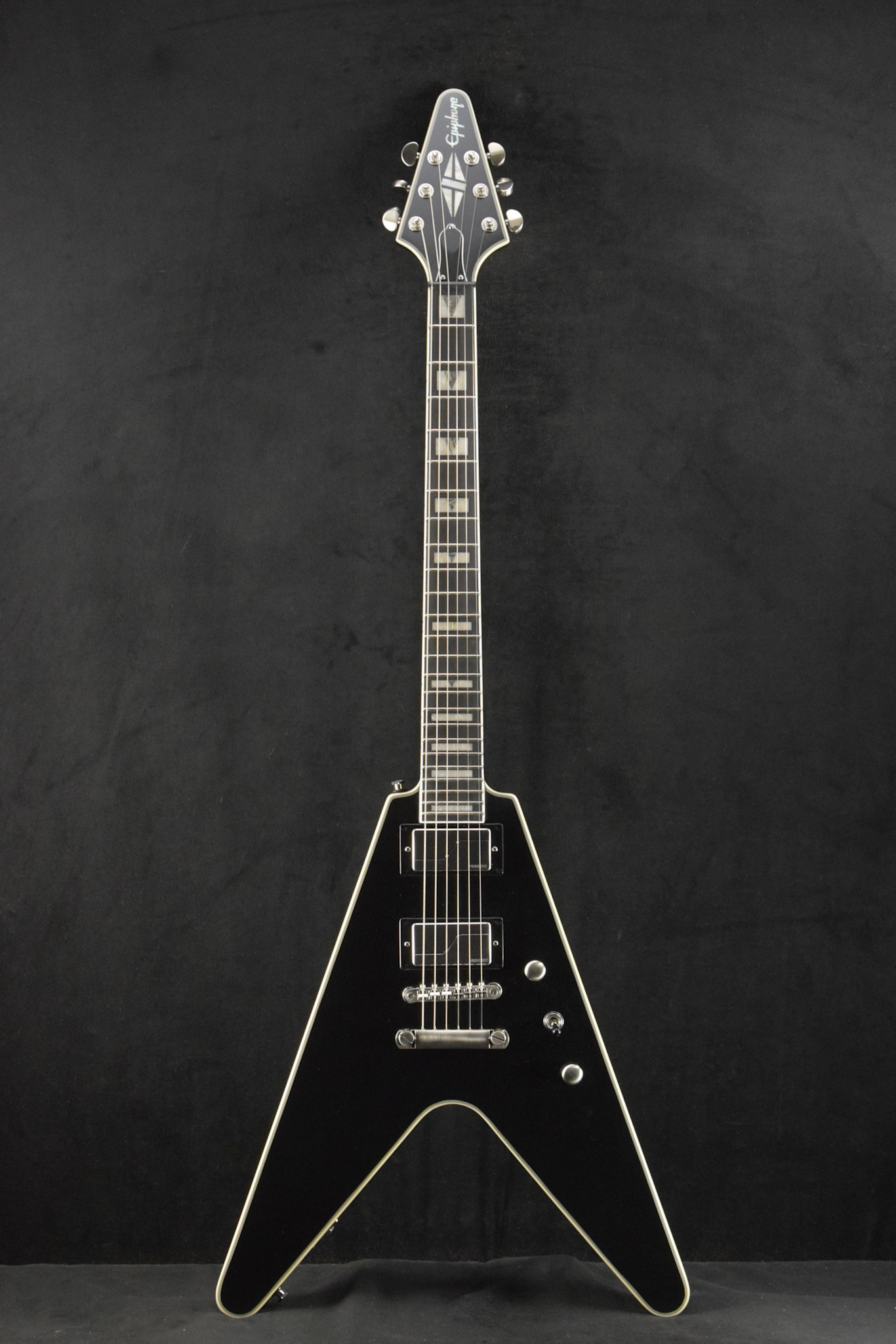 Epiphone Epiphone Flying V Prophecy Black Aged Gloss w/Gig Bag