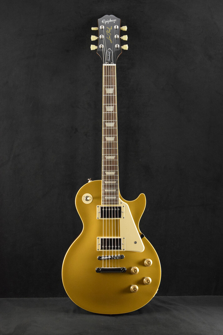 Epiphone Epiphone Les Paul Standard 50s Plain Top Goldtop w/Gig Bag