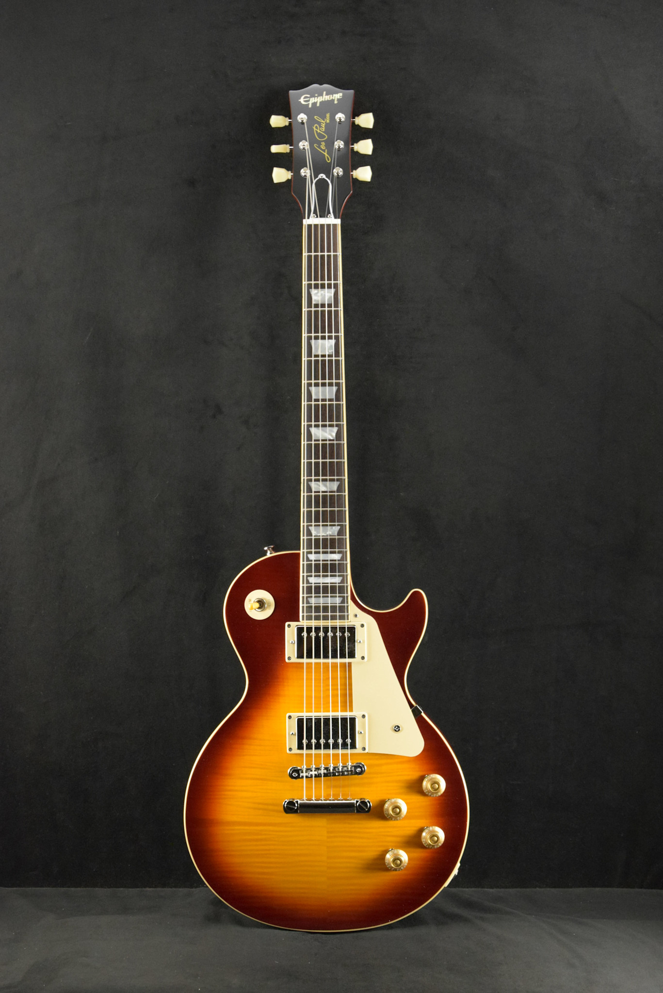 Epiphone Epiphone 1959 Les Paul Standard Reissue Deep Cherry Sunburst w/Hardshell Case