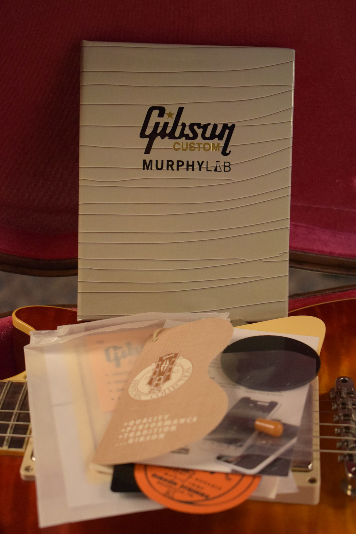 Gibson Gibson Murphy Lab 1959 Les Paul Standard Reissue Sunrise Teaburst Ultra Light Aged