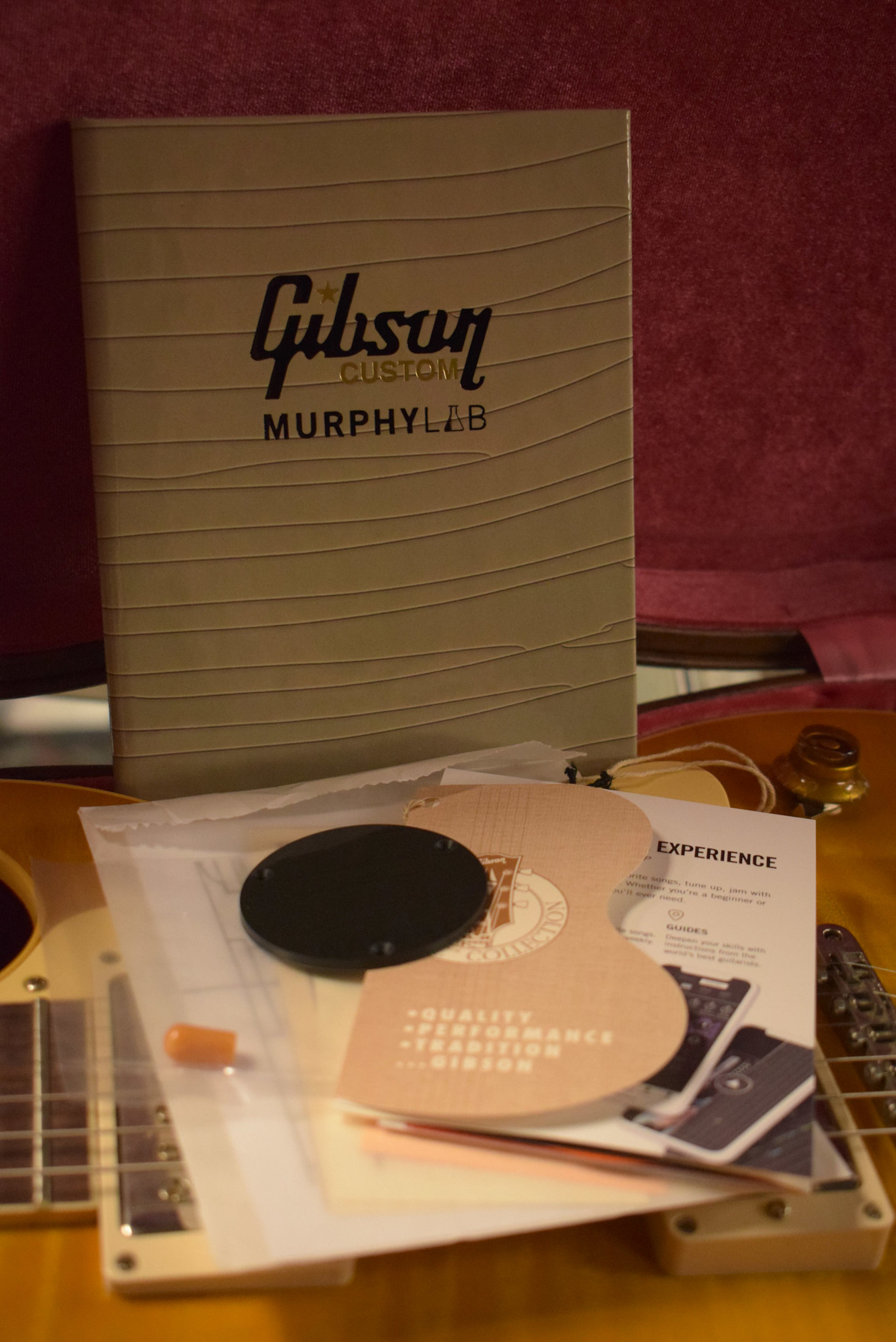 Gibson Gibson Murphy Lab 1959 Les Paul Standard Lemon Burst Ultra Light Aged Fuller's Exclusive