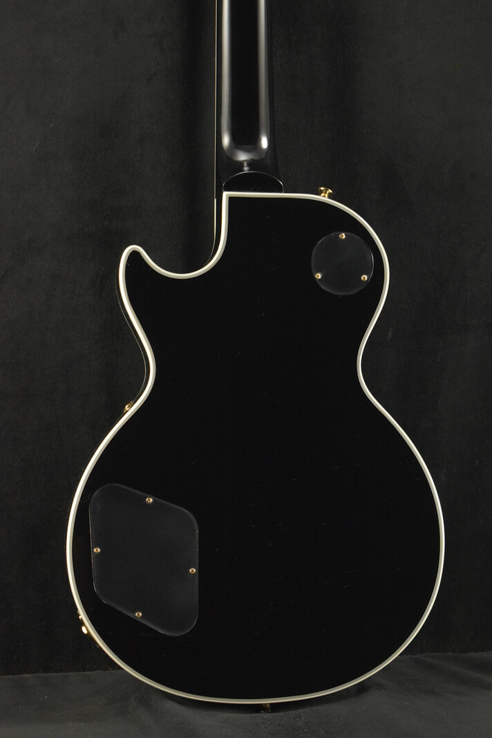 Epiphone Les Paul Custom Ebony w/Gig Bag - Fuller's Guitar Epiphone Les Paul Custom Ebony w/Gig Bag - Fuller's Guitar