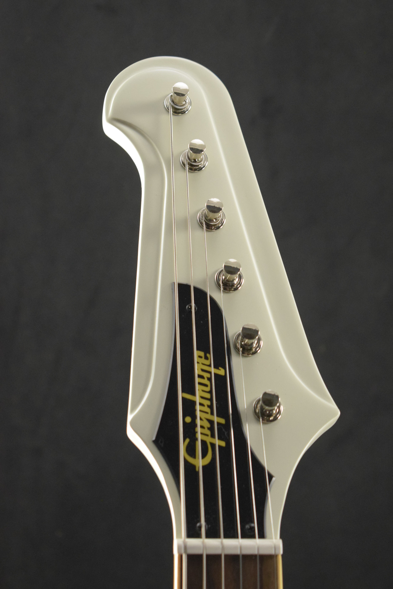 Epiphone Epiphone 1963 Firebird V Reissue With Maestro Vibrola Polaris White