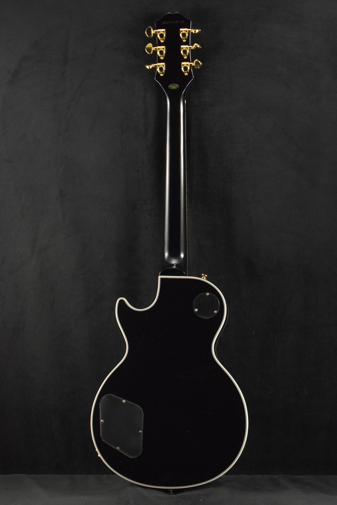 Epiphone Les Paul Custom Ebony w/Gig Bag - Fuller's Guitar