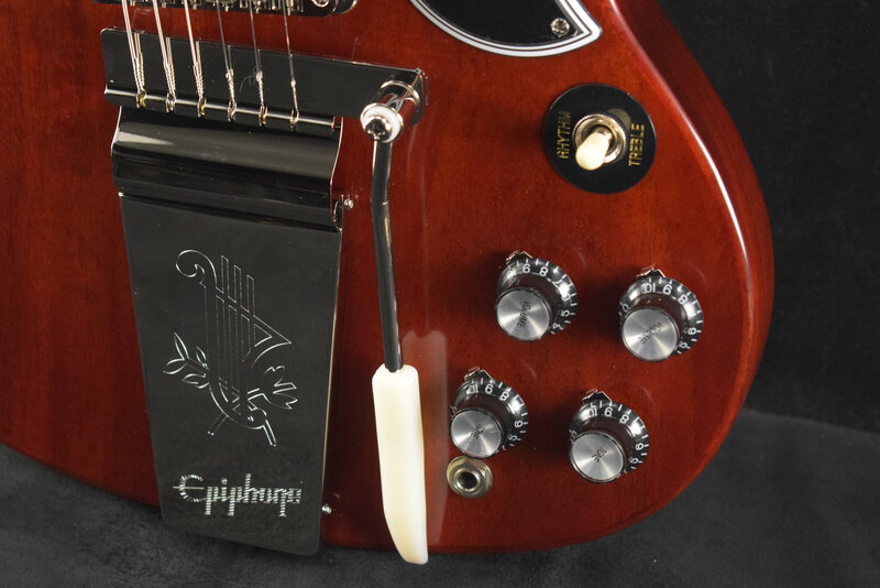 Epiphone Epiphone 1964 SG Standard with Maestro Vibrola Reissue Cherry Red