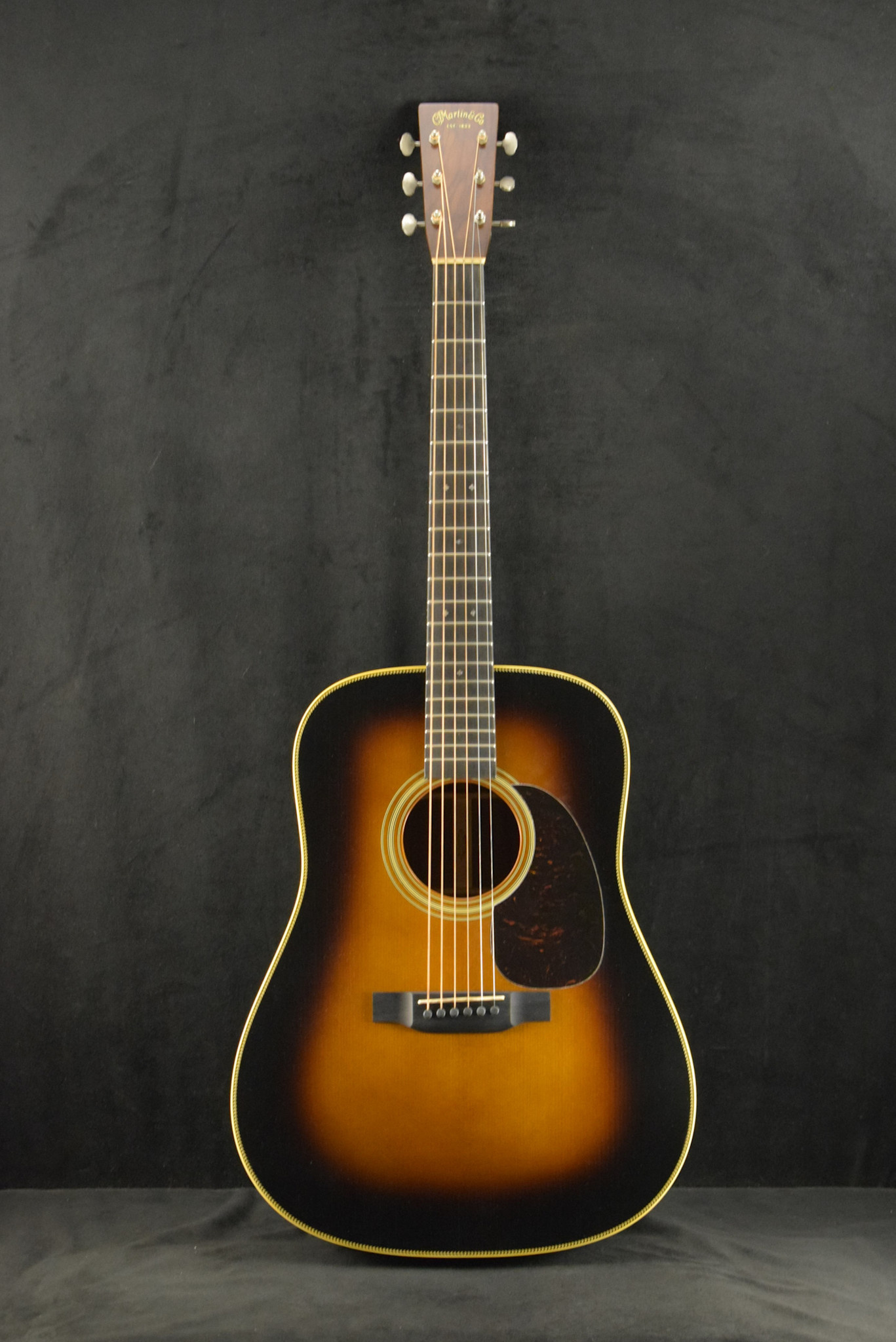 Martin Martin Custom Shop Dreadnought Wild Grain East Indian Rosewood Adirondack Spruce VTS 1935 Sunburst