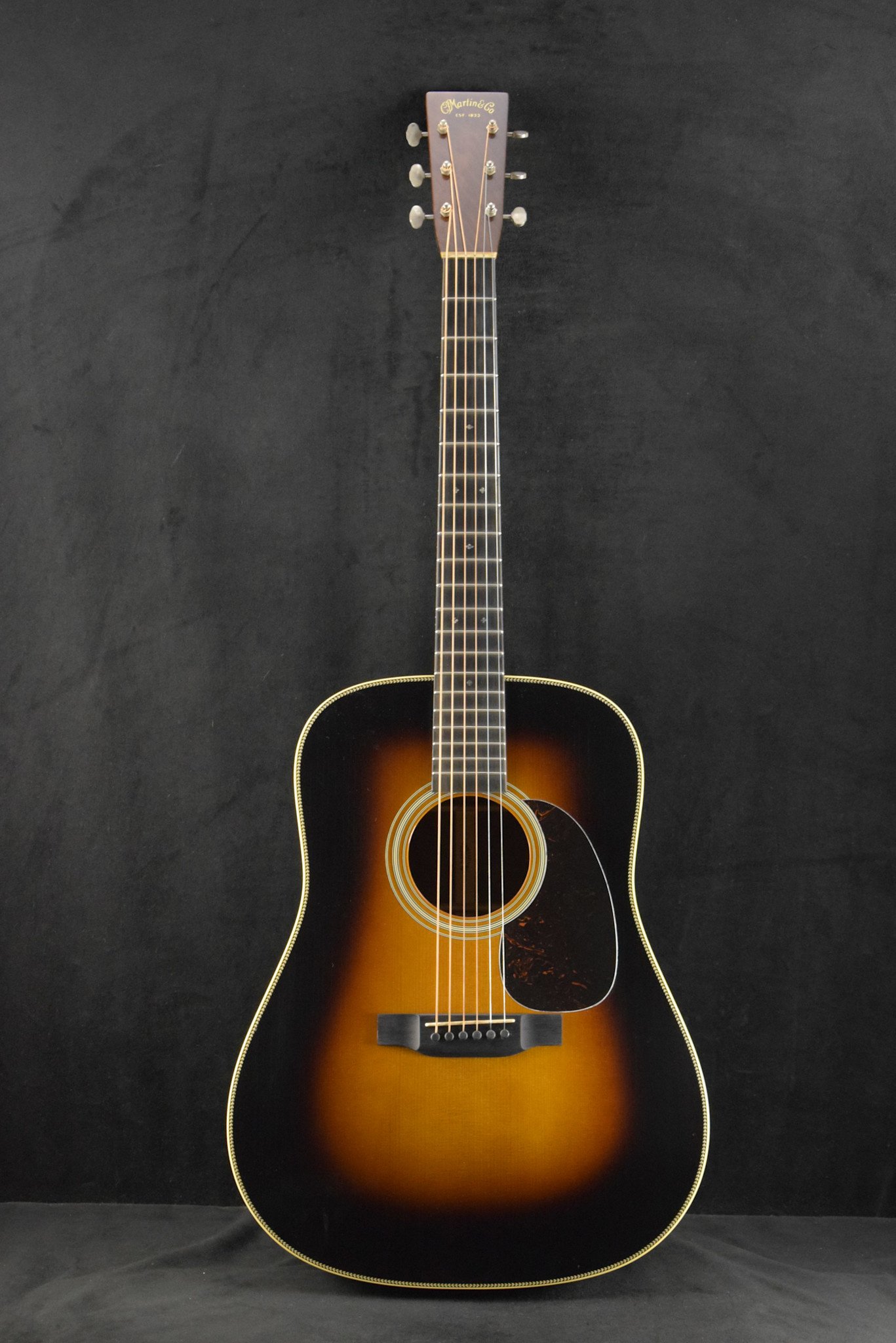 Martin Martin Custom Shop Dreadnought Wild Grain East Indian Rosewood Adirondack Spruce VTS 1935 Sunburst