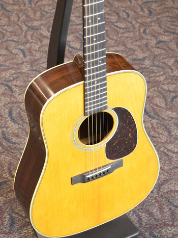 Martin Martin Custom Shop Dreadnought Wild Grain East Indian Rosewood Adirondack Spruce VTS Natural