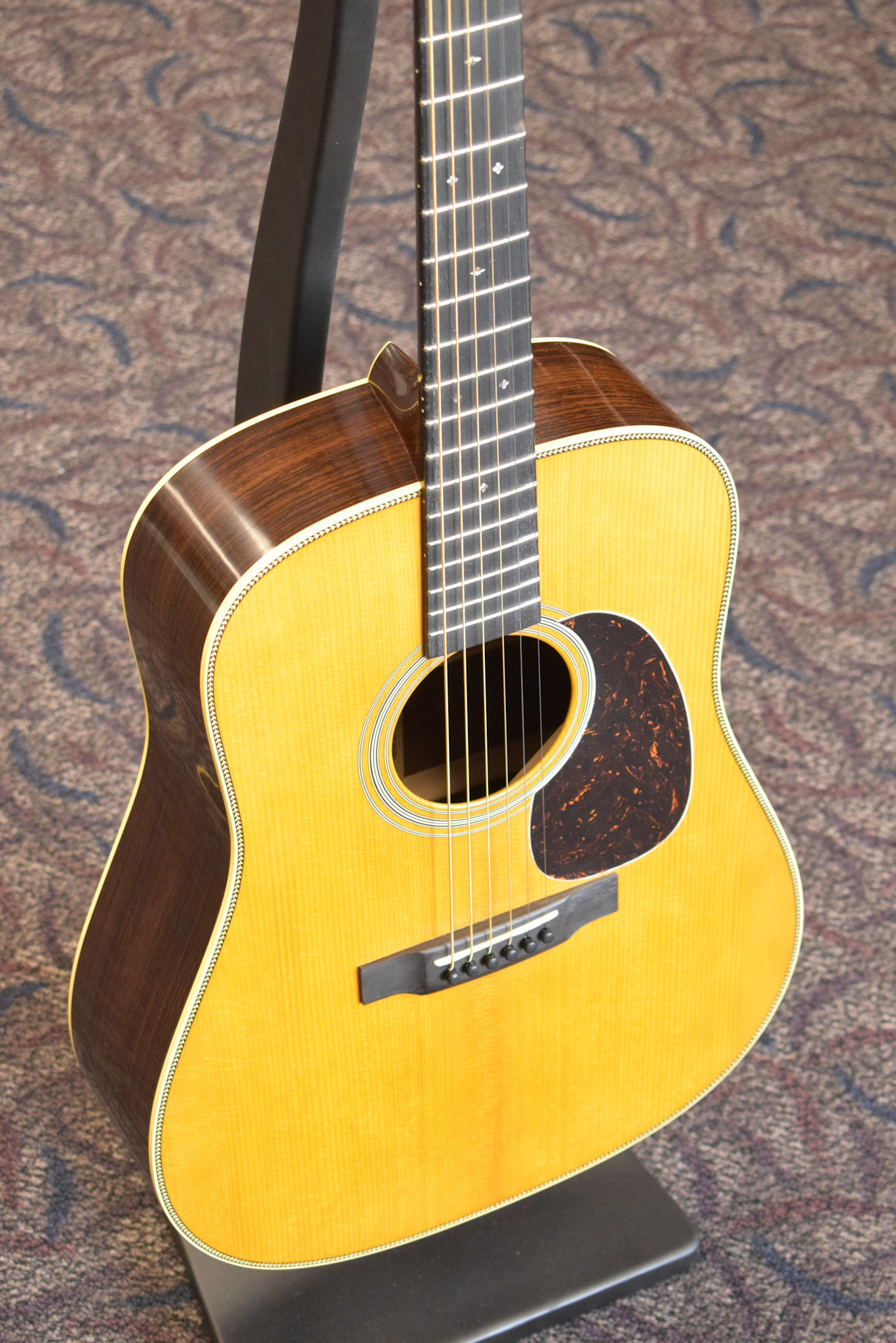 Martin Martin Custom Shop Dreadnought Wild Grain East Indian Rosewood Adirondack Spruce VTS Natural