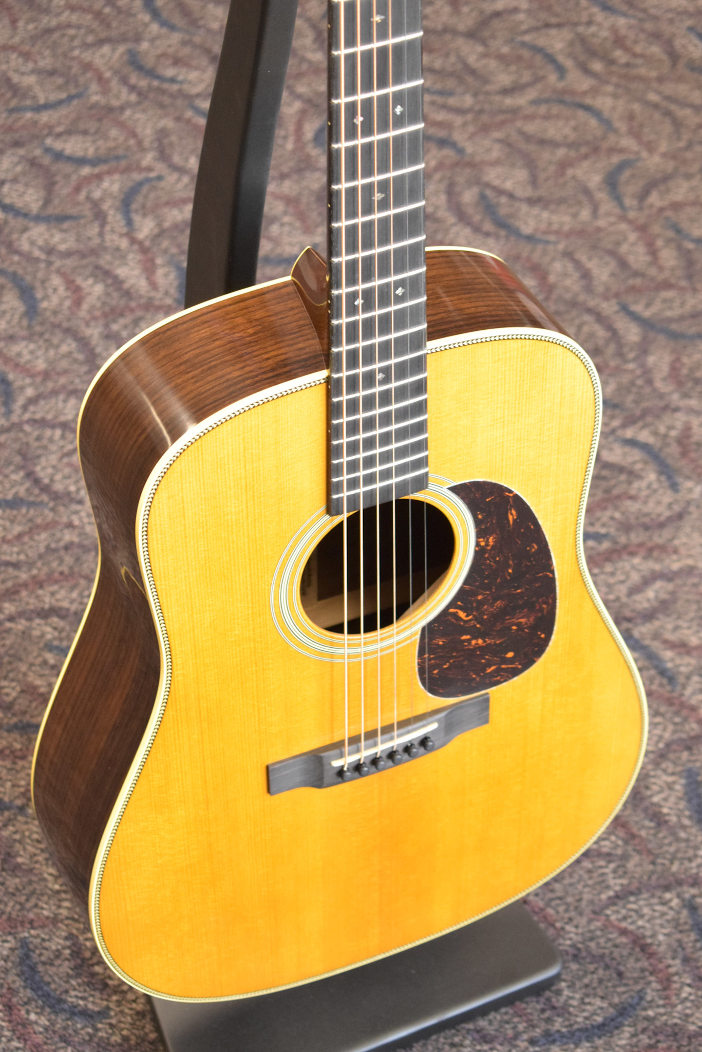 Martin Martin Custom Shop Dreadnought Wild Grain East Indian Rosewood Adirondack Spruce VTS Natural