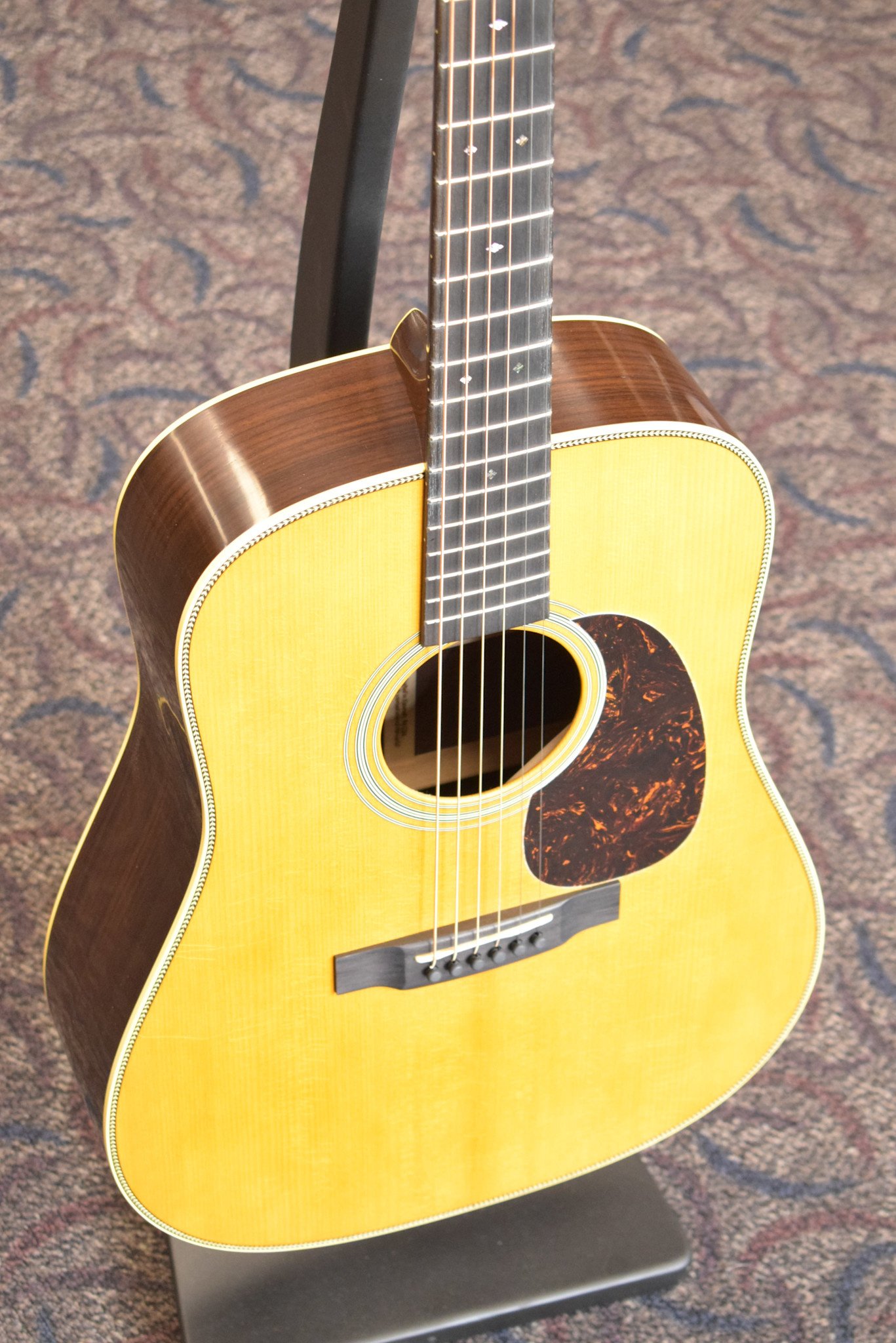 Martin Martin Custom Shop Dreadnought Wild Grain East Indian Rosewood Adirondack Spruce VTS Natural