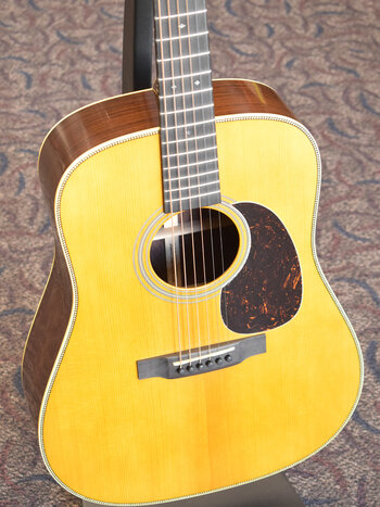 Martin Martin Custom Shop Dreadnought Wild Grain East Indian Rosewood Adirondack Spruce VTS Natural