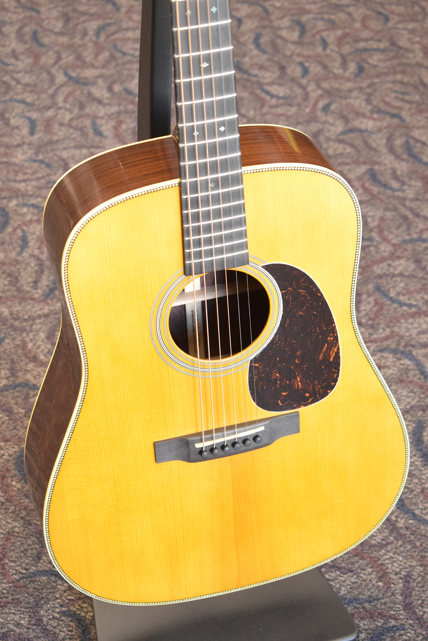 Martin Martin Custom Shop Dreadnought Wild Grain East Indian Rosewood Adirondack Spruce VTS Natural