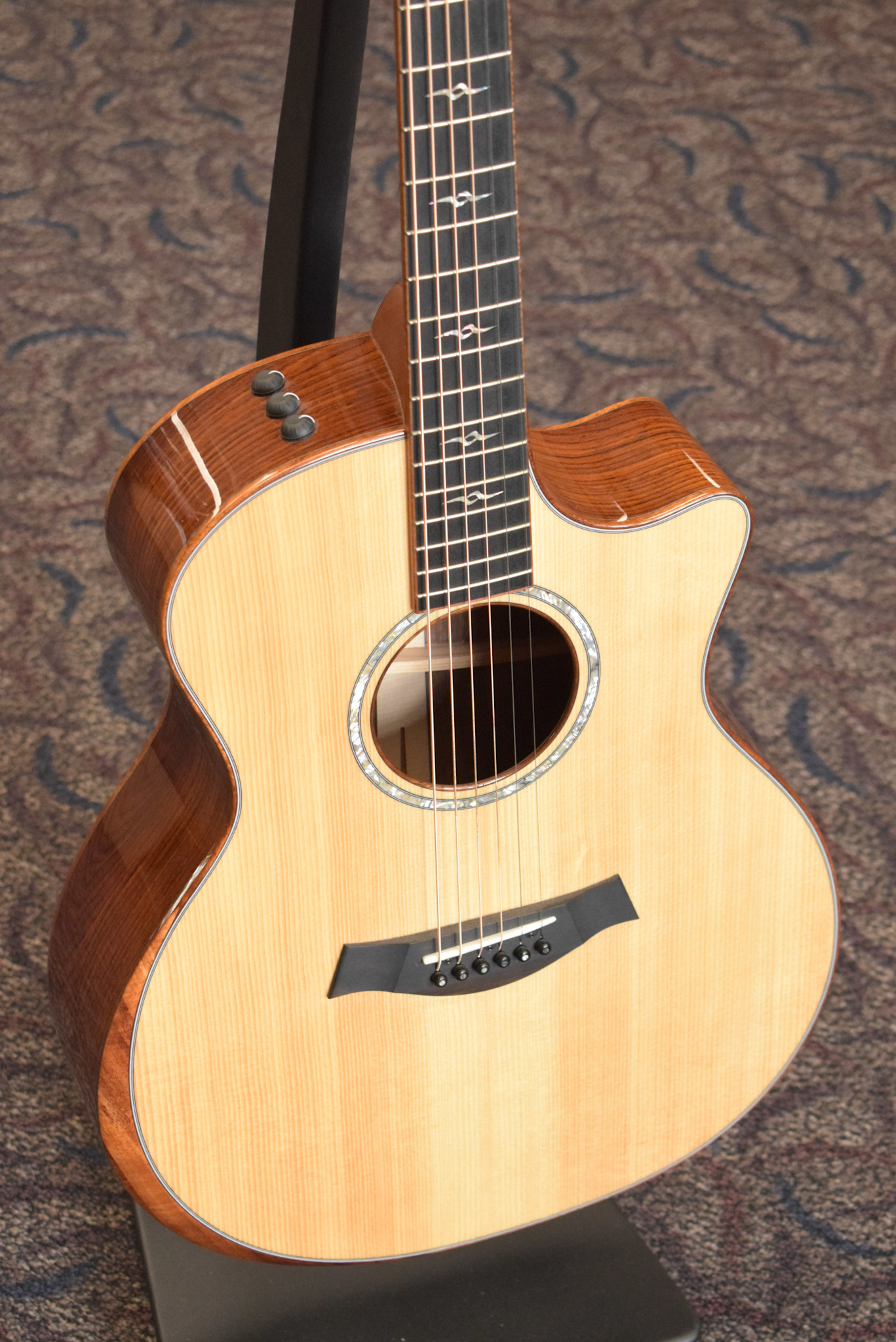 Taylor Taylor Custom Grand Auditorium Cocobolo/Premium Adirondack Catch #11391