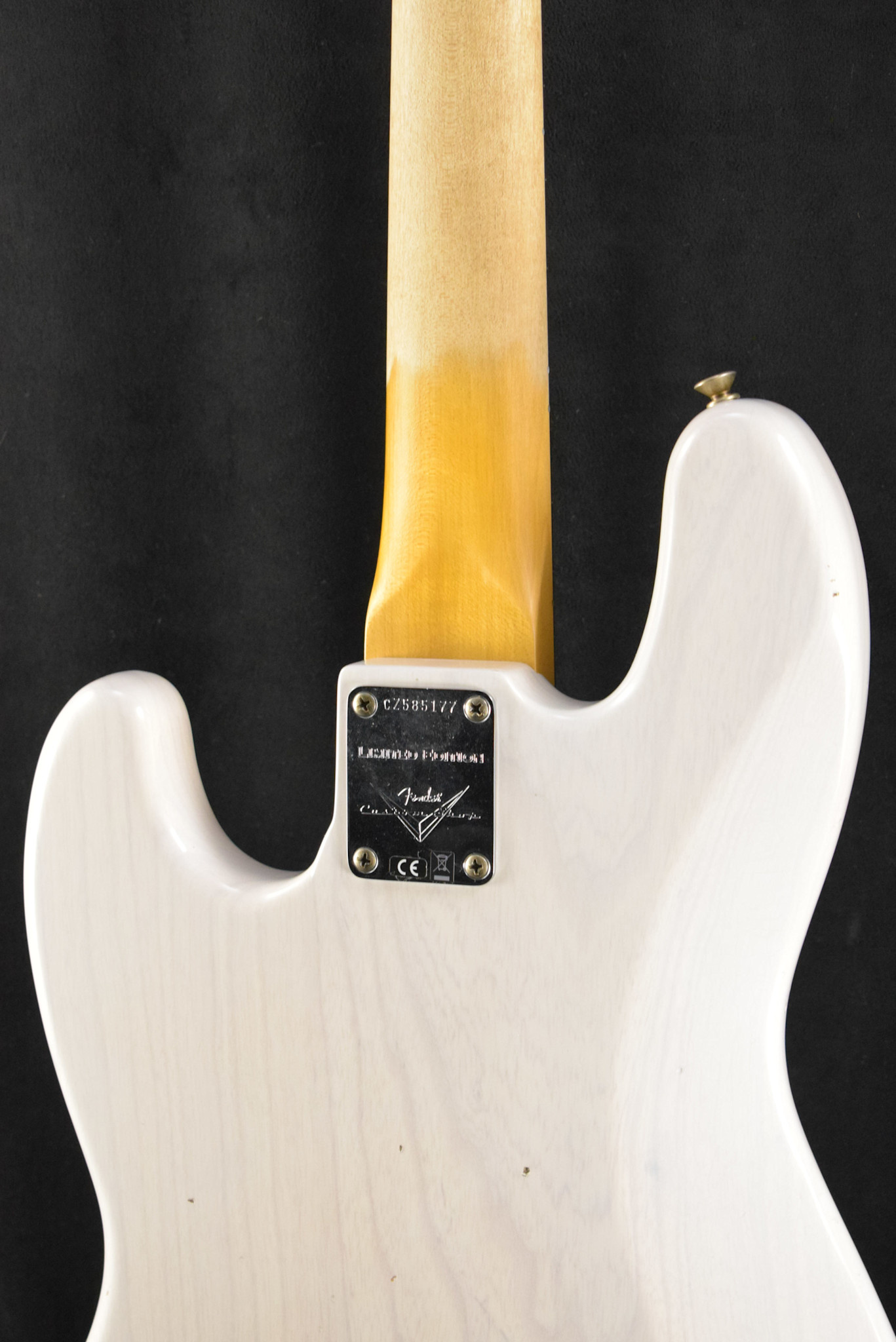 Fender Fender Limited Edition Jazz Bass Special Journeyman Relic White Blonde Rosewood Fingerboard