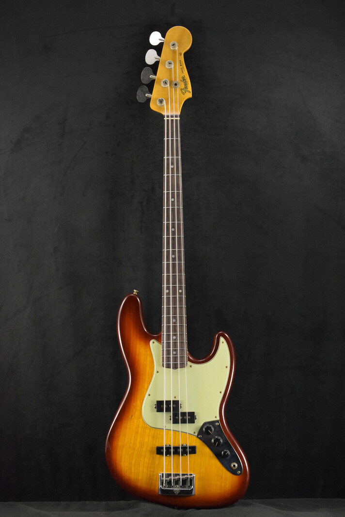 Fender Fender Limited Edition Jazz Bass Special Journeyman Relic Tobacco Sunburst Rosewood Fingerboard
