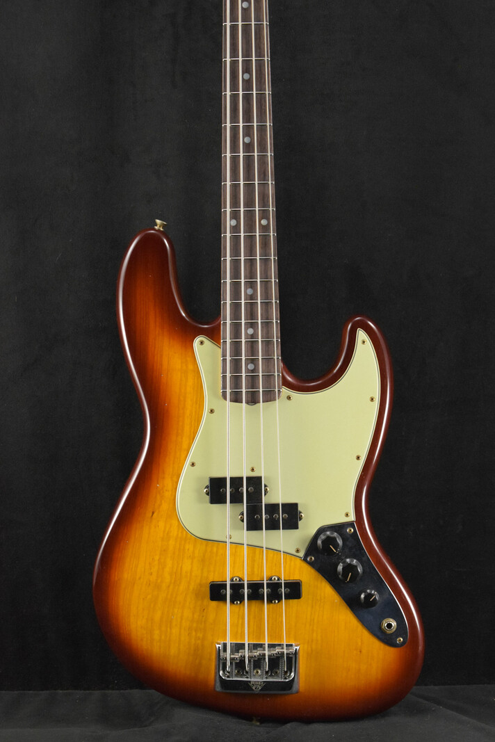 Fender Fender Limited Edition Jazz Bass Special Journeyman Relic Tobacco Sunburst Rosewood Fingerboard