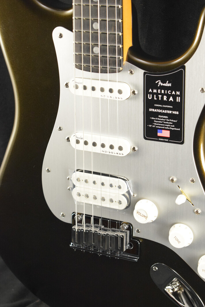 Fender Fender American Ultra II Stratocaster HSS Texas Tea Ebony Fingerboard