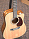 Martin Martin Custom Shop Dreadnought Acoustic-Electric Cutaway Flamed Koa/Sitka Spruce Natural Gloss