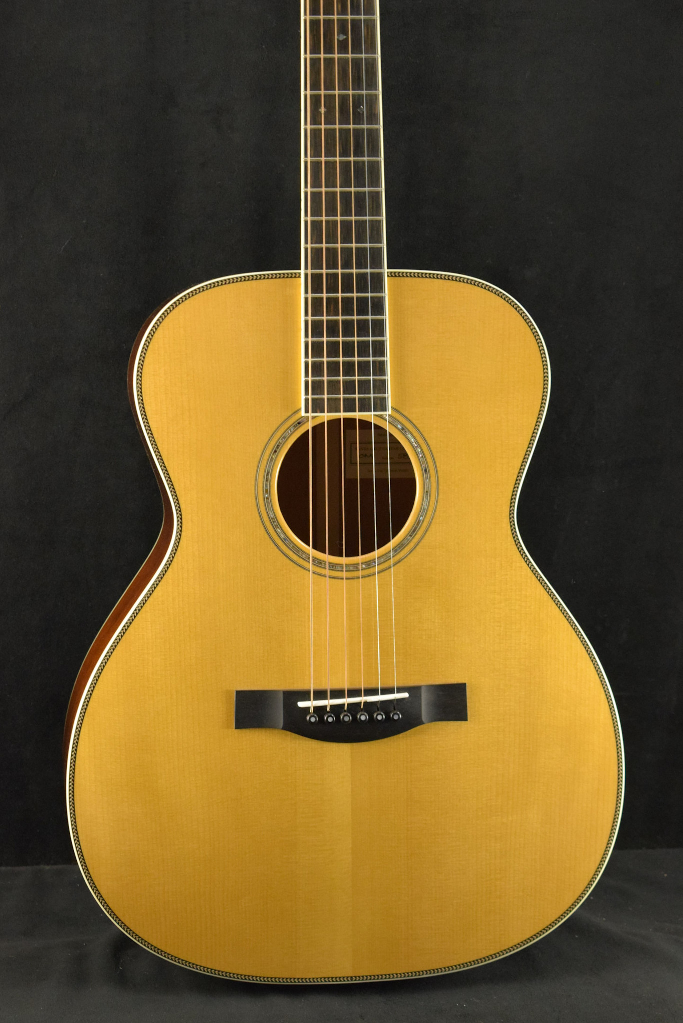 Santa Cruz Santa Cruz Custom OM Orchestra Model Adirondack Spruce Top Natural