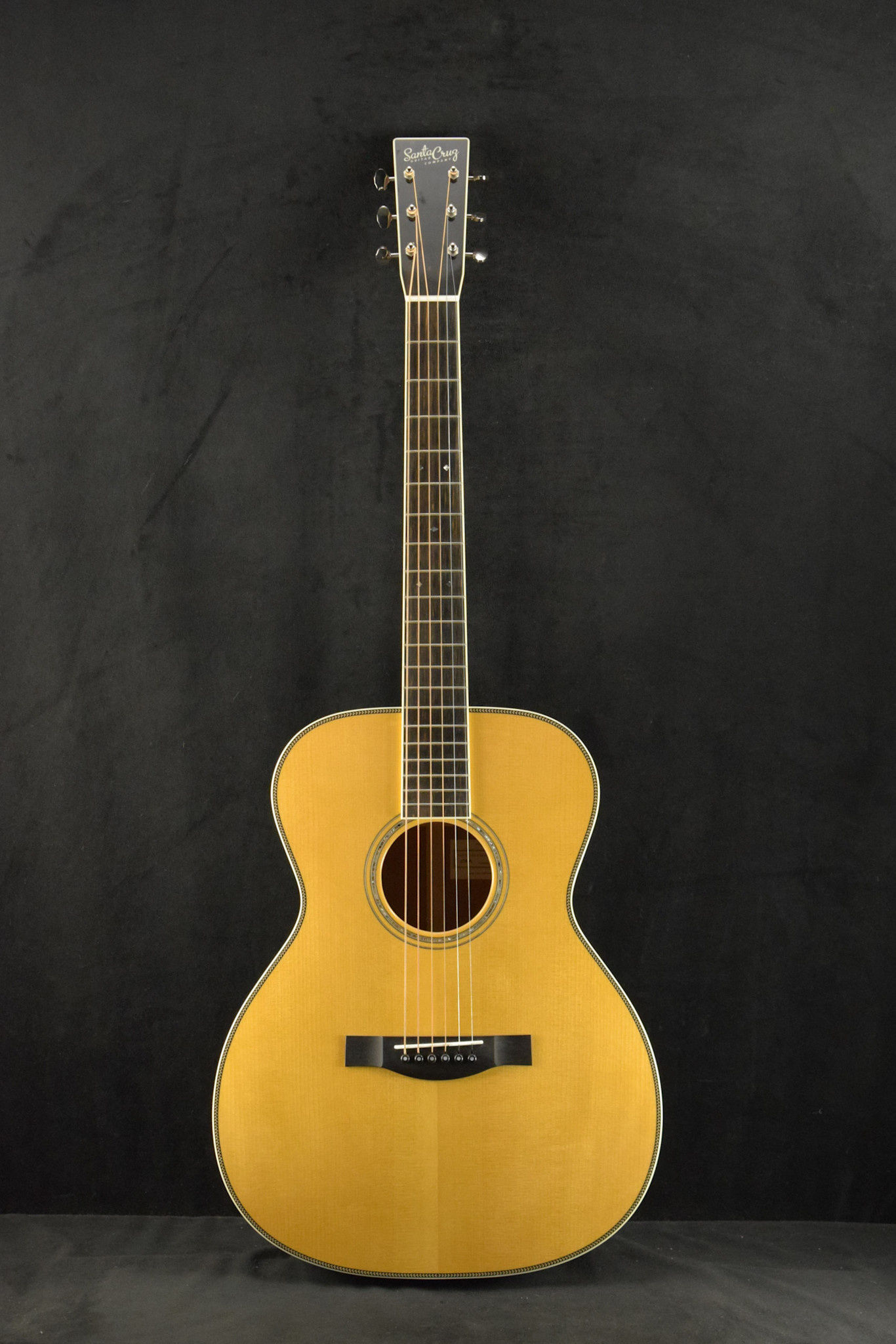 Santa Cruz Santa Cruz Custom OM Orchestra Model Adirondack Spruce Top Natural