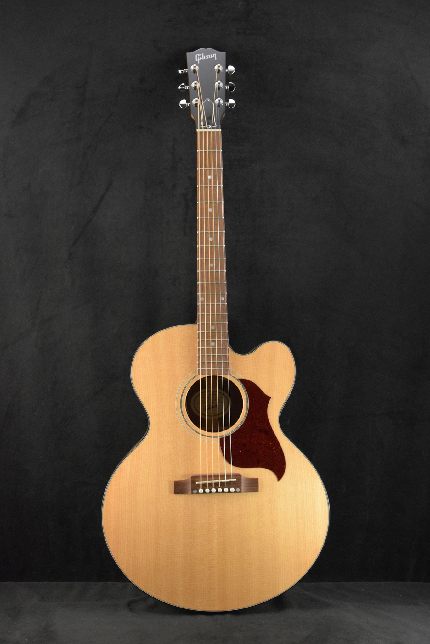 Gibson Gibson J-185 EC Modern Acoustic-Electric Cutaway Walnut Antique Natural