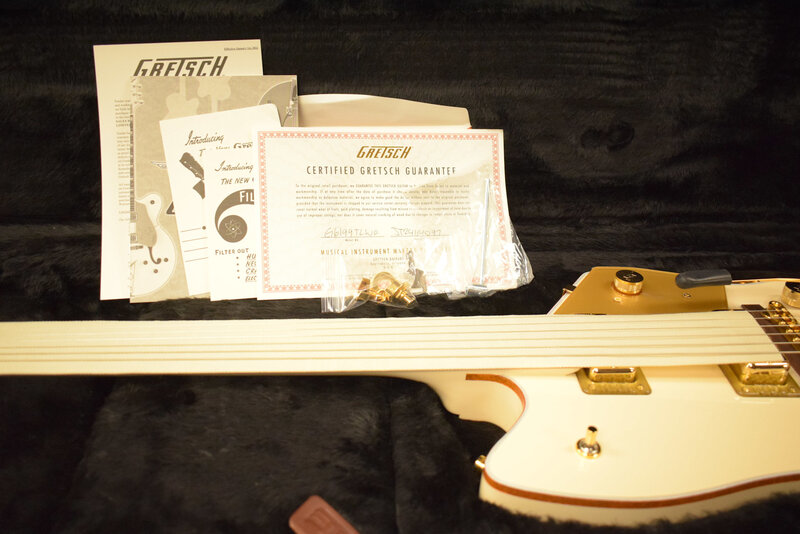 Gretsch Gretsch G6199TLWP Billy-Bo Lacquer White Penguin - Fuller's Exclusive