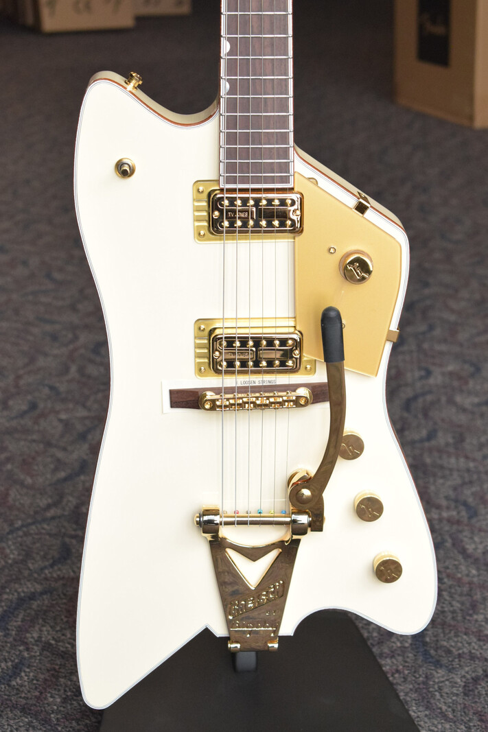 Gretsch Gretsch G6199TLWP Billy-Bo Lacquer White Penguin - Fuller's Exclusive