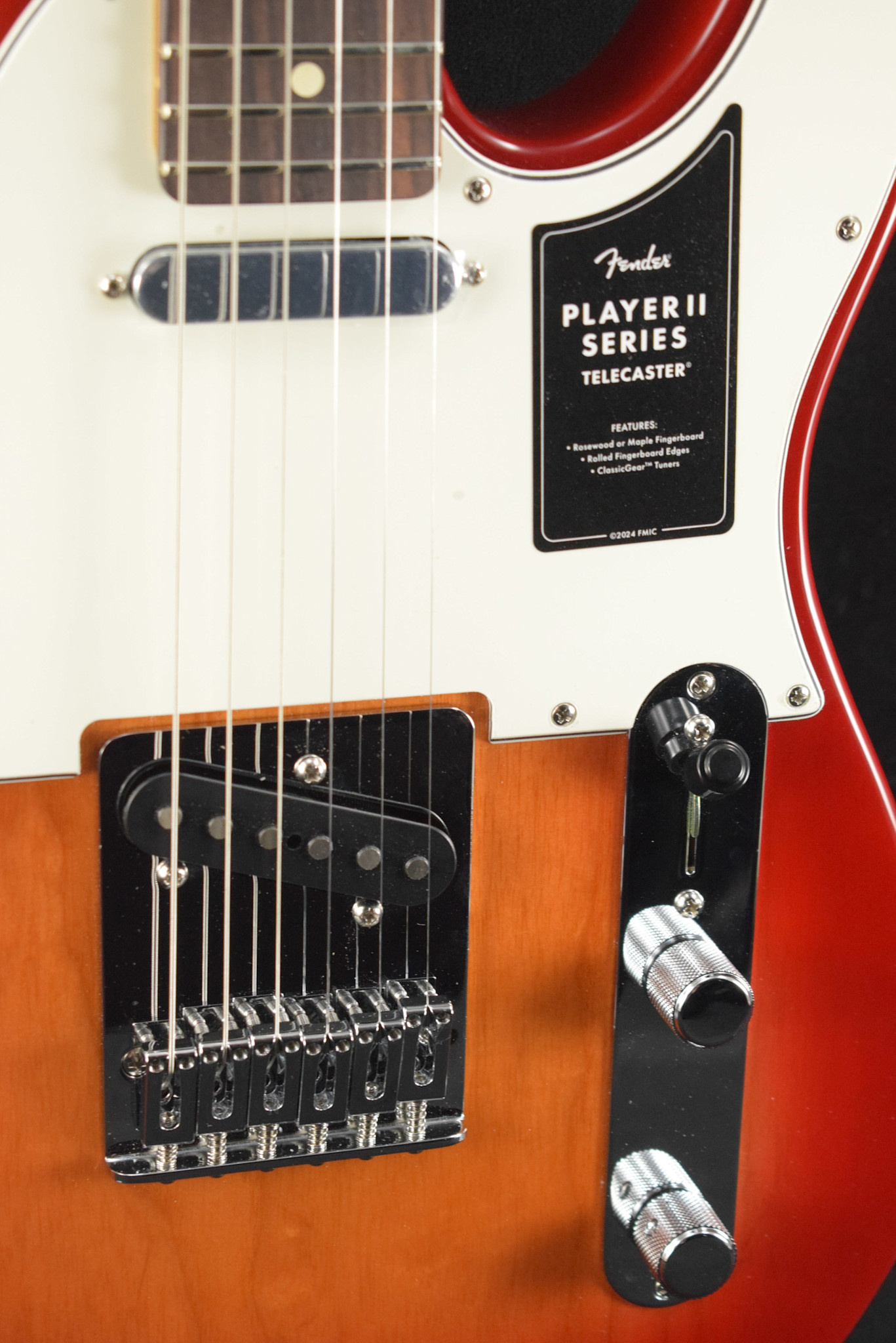 Fender Fender Player II Telecaster Aged Cherry Burst Rosewood Fingerboard