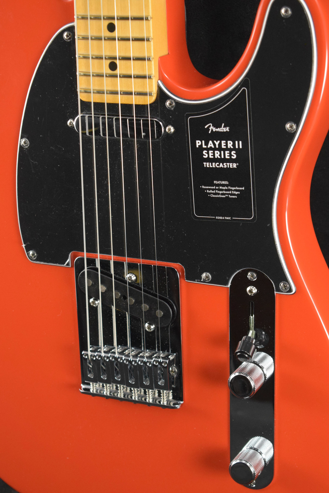 Fender Fender Player II Telecaster Coral Red Maple Fingerboard