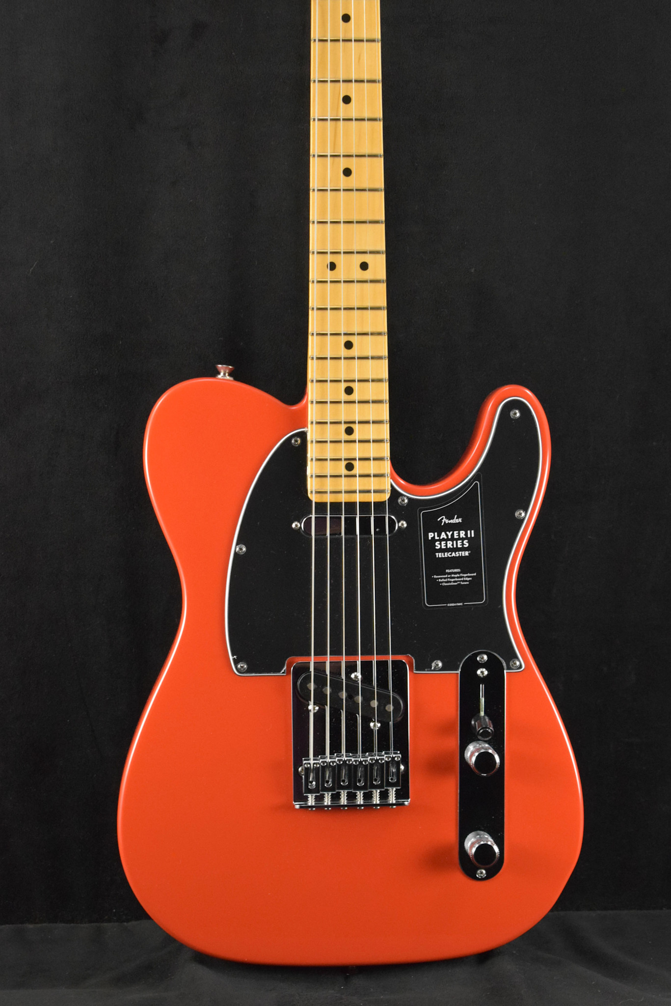 Fender Fender Player II Telecaster Coral Red Maple Fingerboard