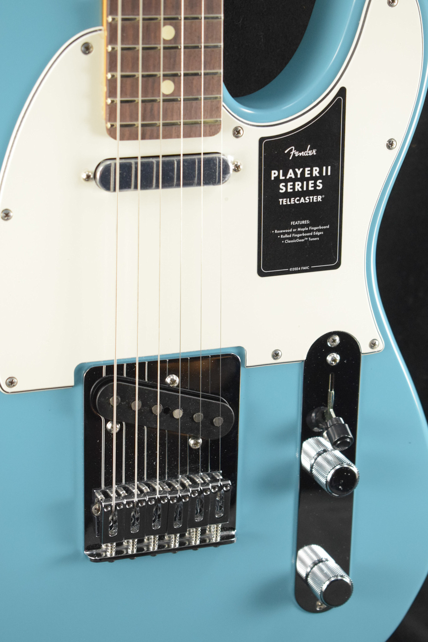 Fender Fender Player II Telecaster Aquatone Blue Rosewood Fingerboard